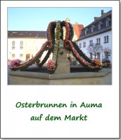 osterbrunnen in auma