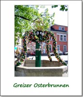 osterbrunnen in greiz