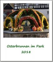 Osterbrunnen im Park 2918